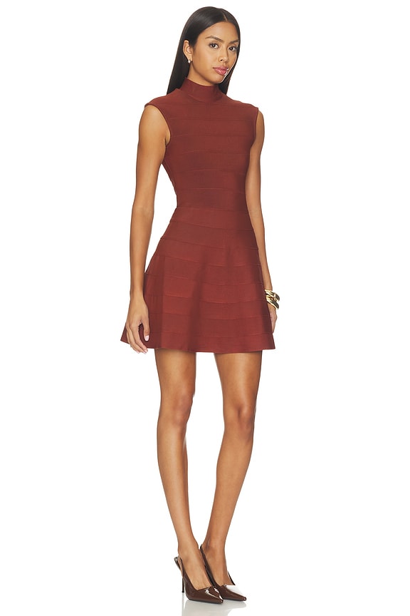 view 2 of 3 MINIVESTIDO DELYTH  in Cigar