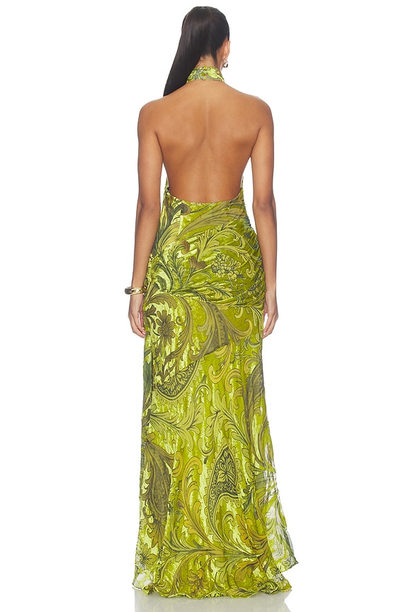 Protea Velvet Dress