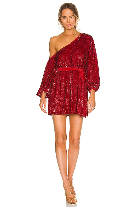 view 1 of 4 Giselle Dress in Ruby