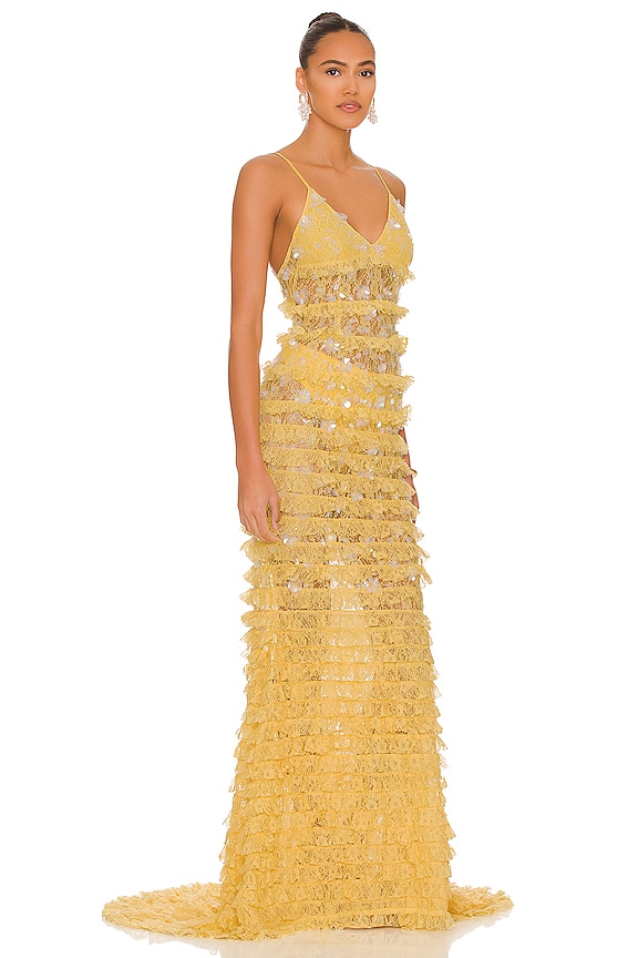 view 2 of 3 Delphi Dress in Yellow