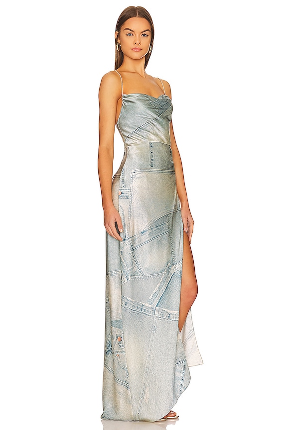 view 2 of 4 MAXIVESTIDO ACADIA in Romano Denim