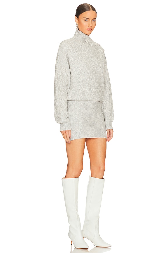 view 2 of 5 Waverly Dress in Stone Grey