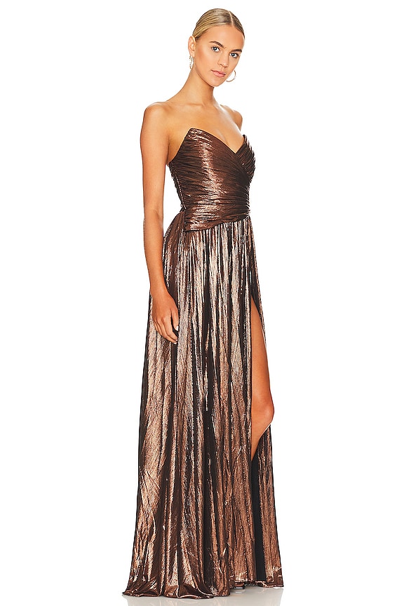 view 2 of 3 Waldorf Dress in Coffee Bean