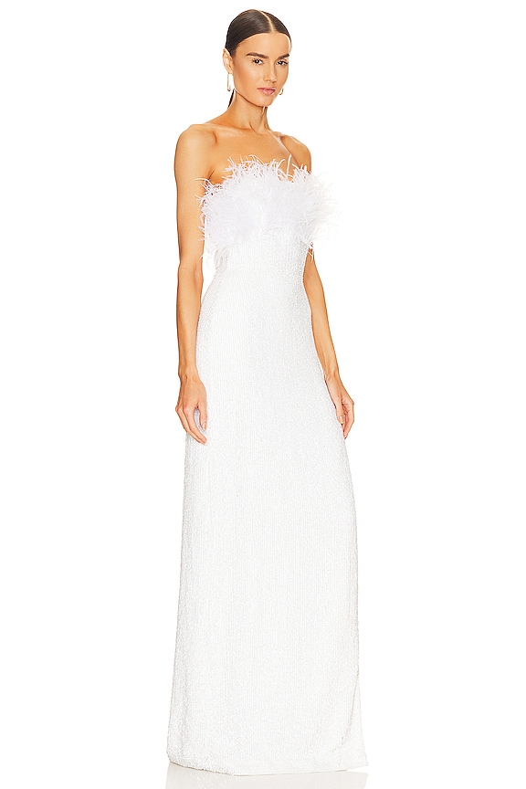 view 2 of 5 Dolly Dress in Moonglow White