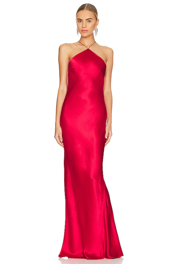 view 2 of 5 Justine Dress in Red