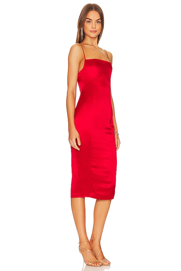 view 2 of 3 ROBE SAMANTHA in Red