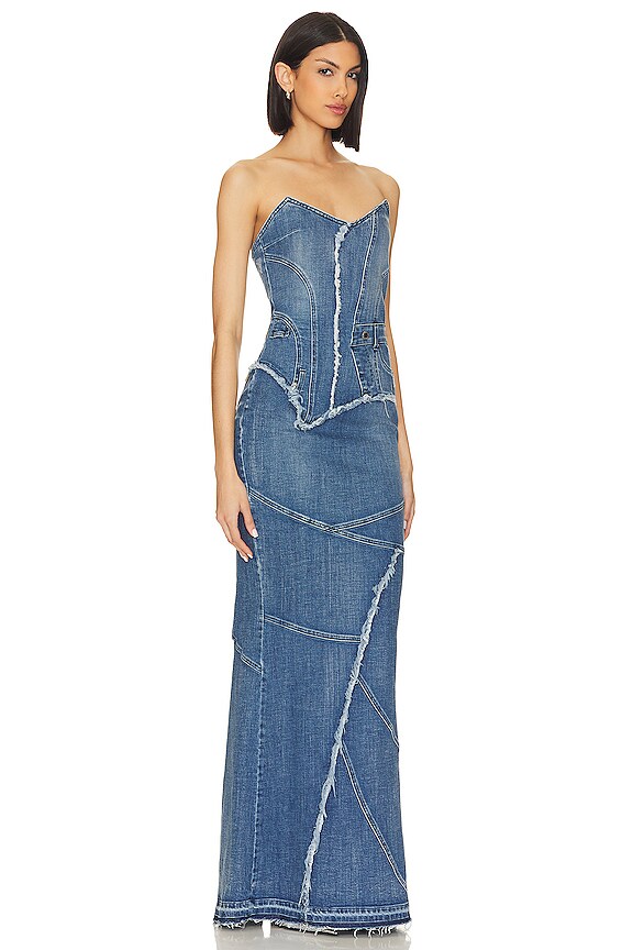 view 2 of 4 Tamara Denim Dress in Sea