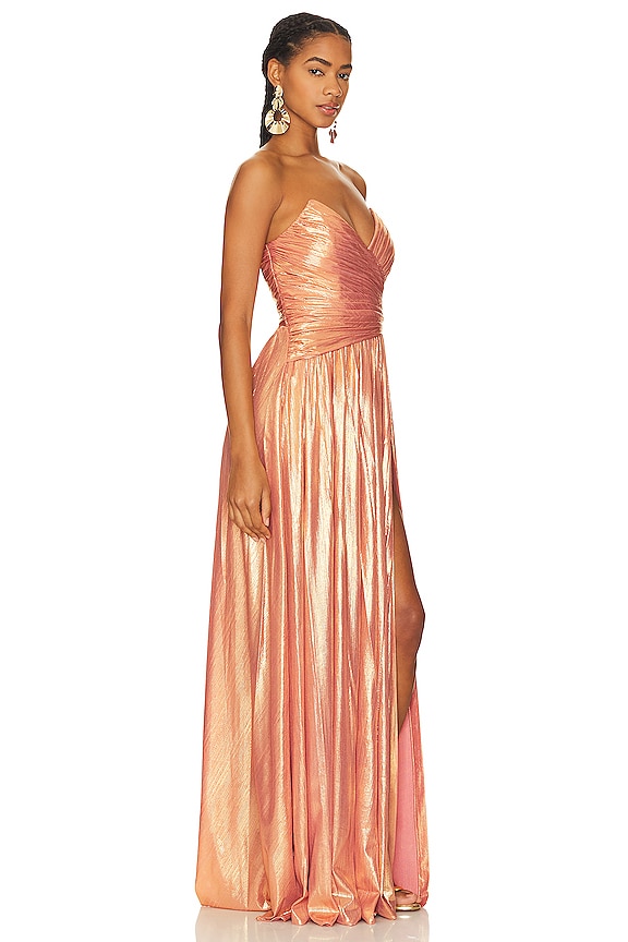 view 2 of 4 Waldorf Dress in Apricot