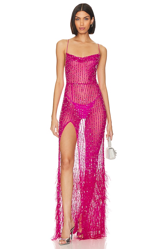 view 1 of 4 Alessandra Dress in Knockout Pink