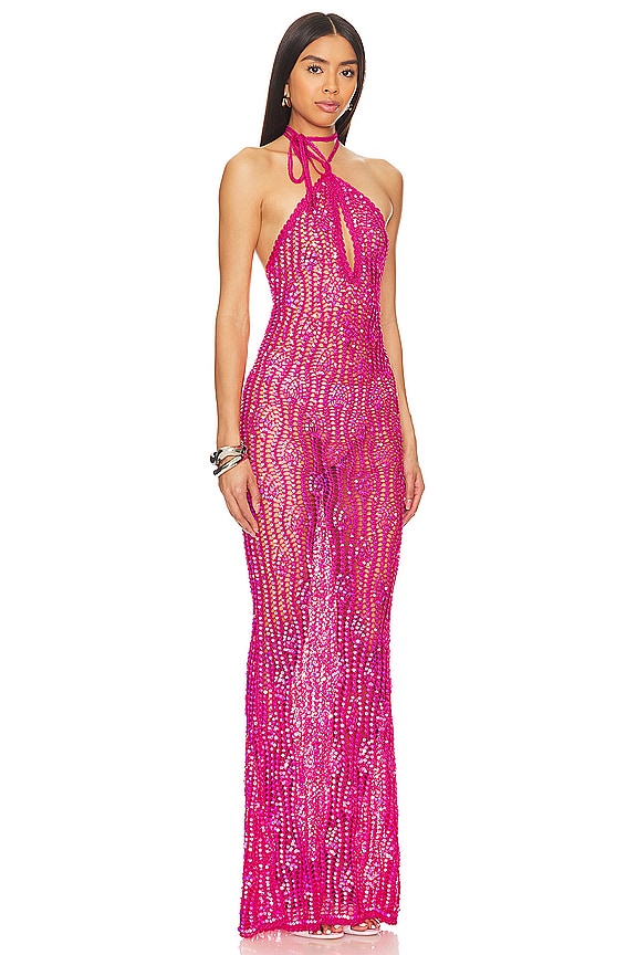 view 2 of 4 MASSIE 가운 in Paradise Pink