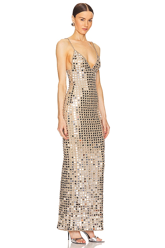 view 2 of 4 Perri Dress in Champagne Dust