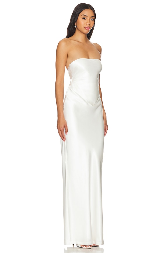 view 2 of 3 Skye Dress in White