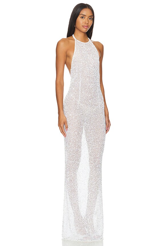 view 2 of 4 Clarisse Dress in White