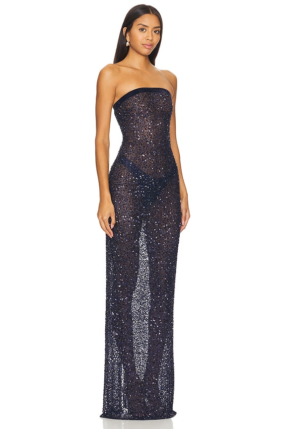view 2 of 4 Villy Sequin Gown in Navy