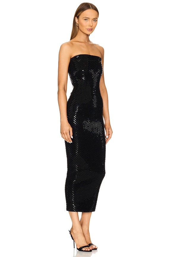 view 2 of 4 VESTIDO PUNTO KARRAH in Black