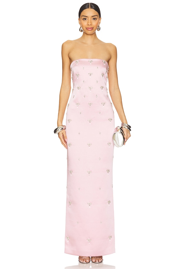 view 1 of 4 Elise Dress in Earl Rose