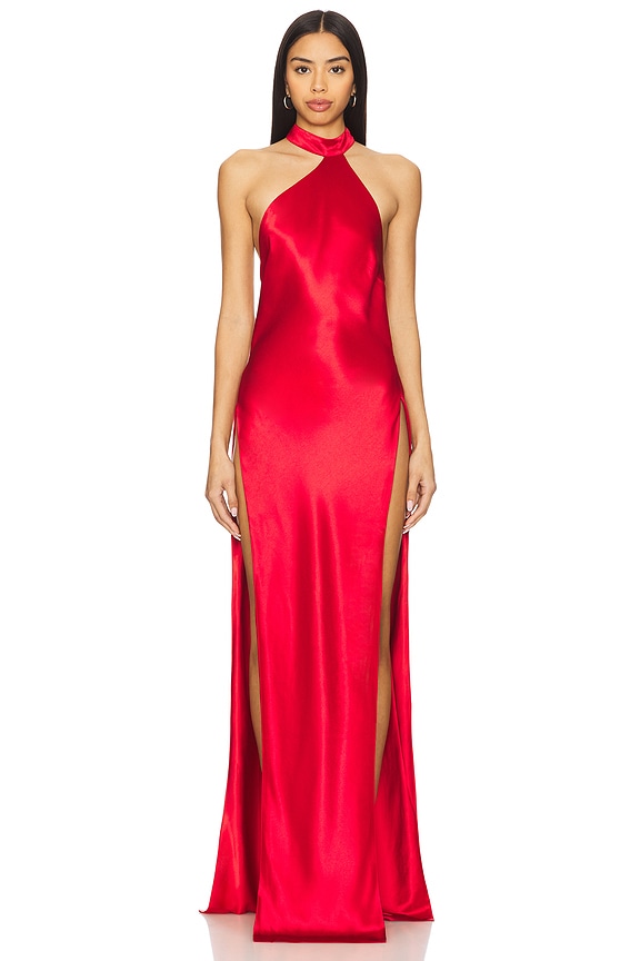 view 2 of 4 Jagger Dress in Fiery Red