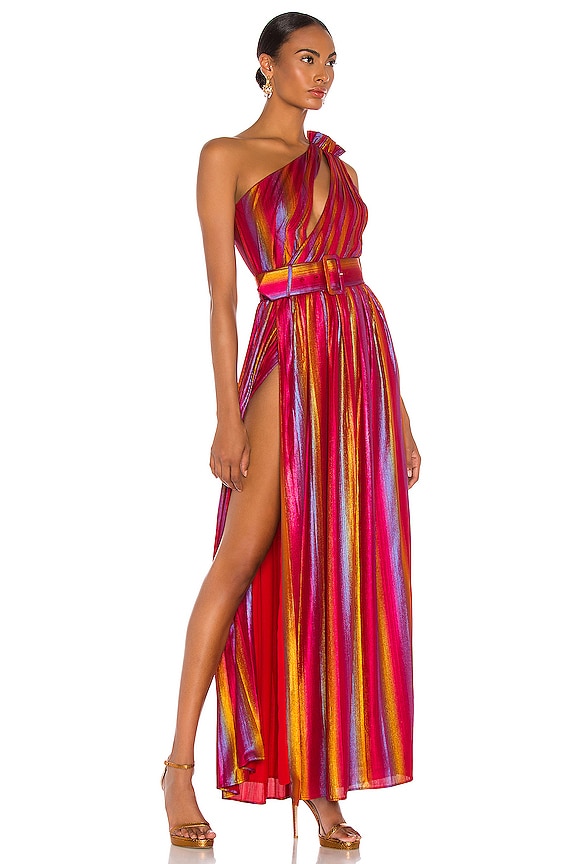 view 2 of 3 Andrea Dress in Rainbow