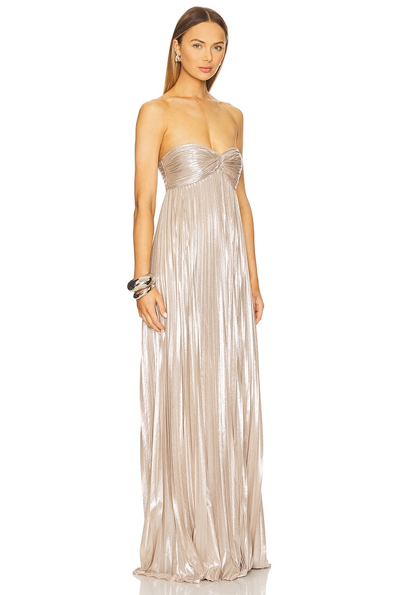 view 2 of 5 Zoa Dress in Champagne