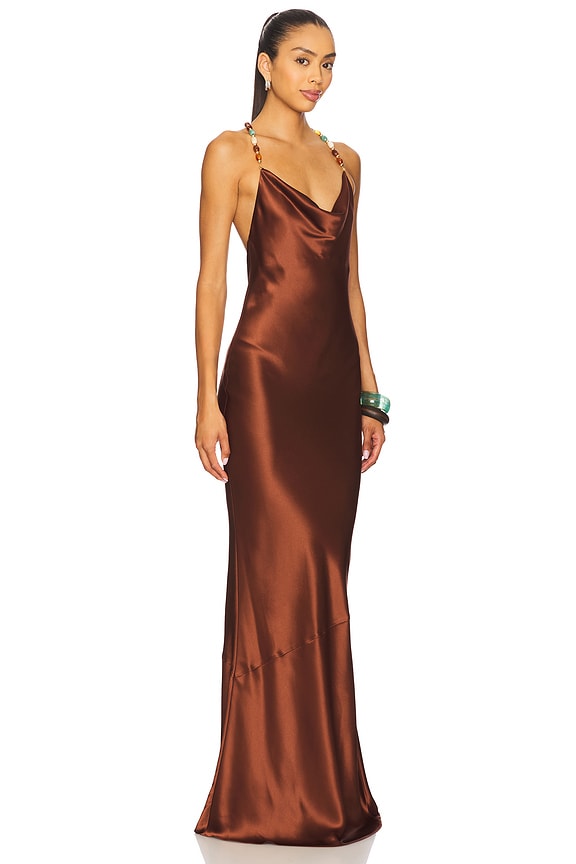 view 2 of 4 Finley Dress in Chestnut