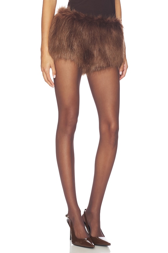 view 2 of 6 Arista Shorts in Brown