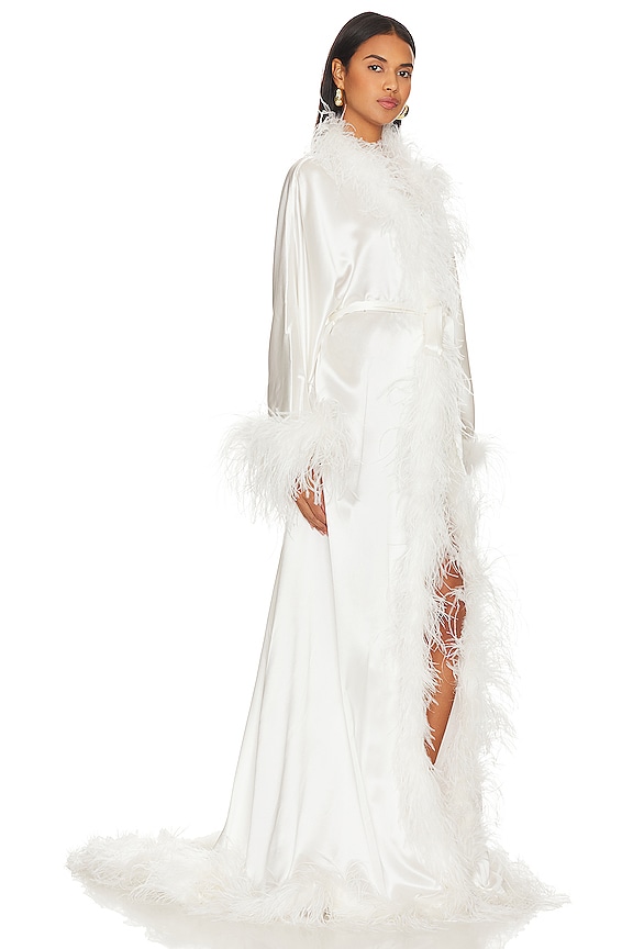 view 2 of 3 ХАЛАТ JUNO in White