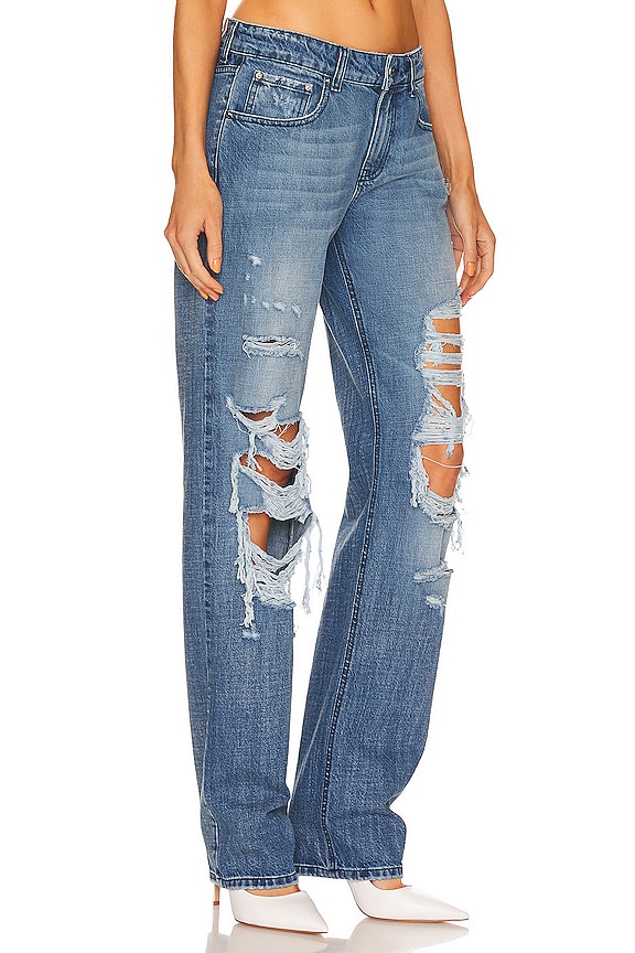 view 2 of 4 Low Rise Chris Jeans in Sea