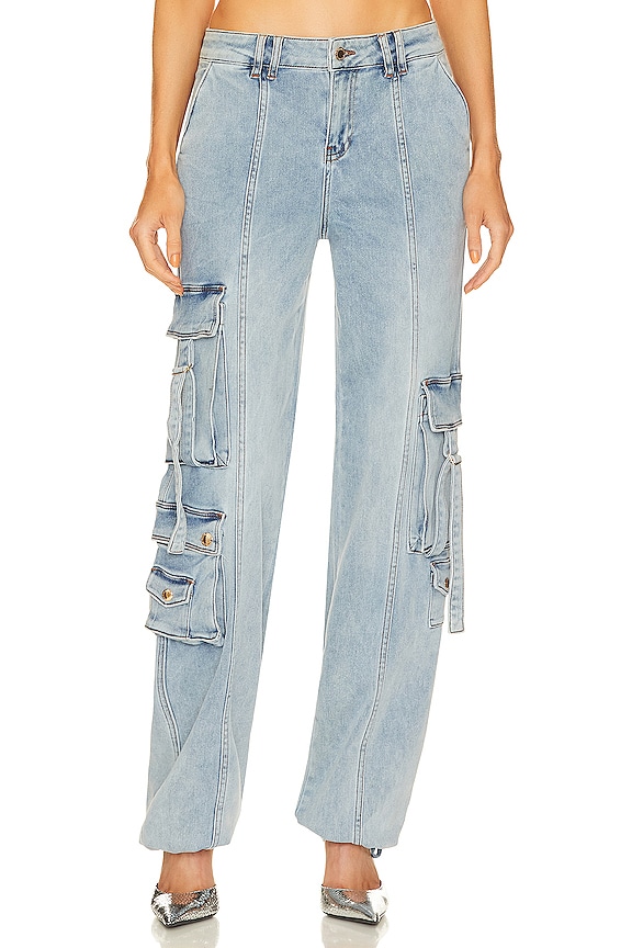 view 2 of 5 ALEJANDRA パンツ in Vintage Celeste