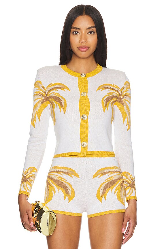 view 2 of 6 CÁRDIGAN DYNA in Metallic Multi