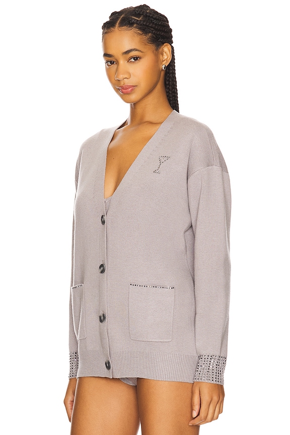 view 2 of 5 SIDARA カーディガン in Cloud & Gunmetal