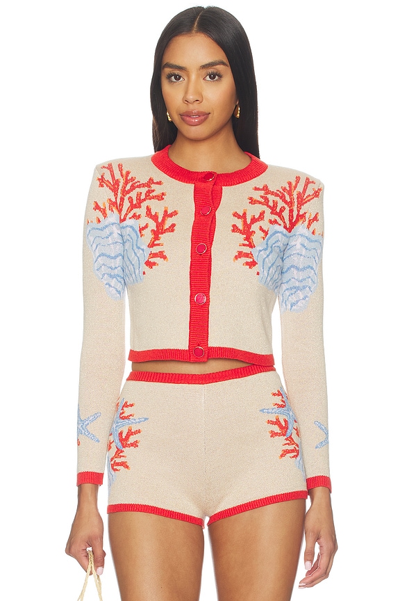 view 2 of 6 GILET ARALYN in Sand Multi