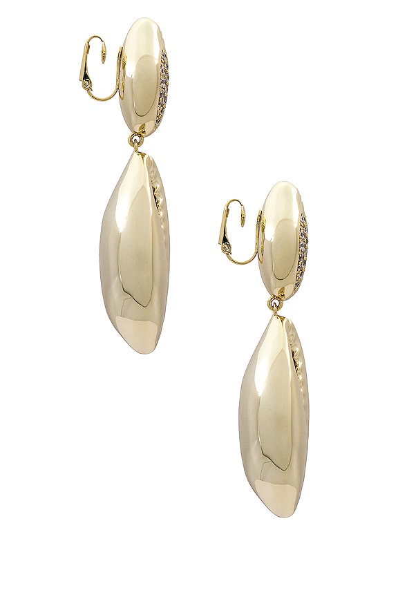 view 2 of 3 Vida Shell Earring in Gold