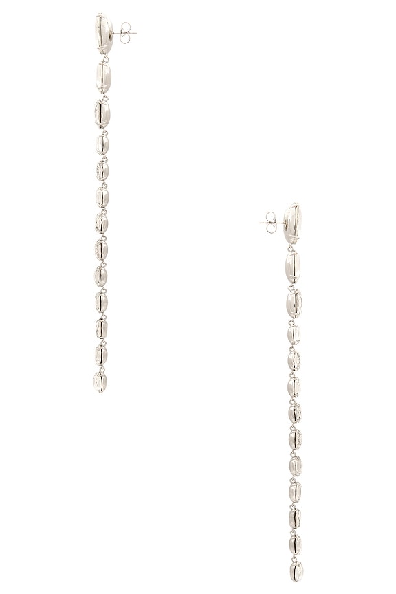 view 2 of 2 Willow Earring in Crystal