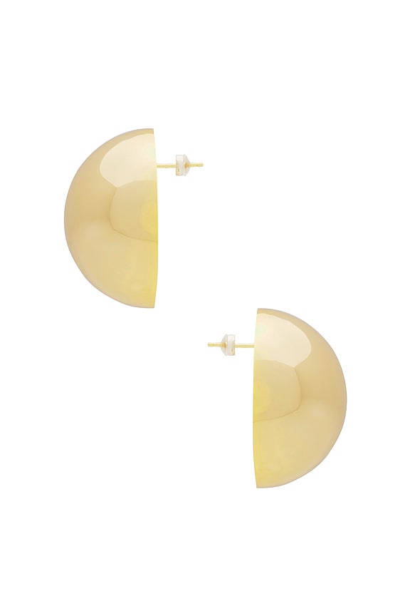 view 2 of 2 SPHERE 귀걸이 in Gold