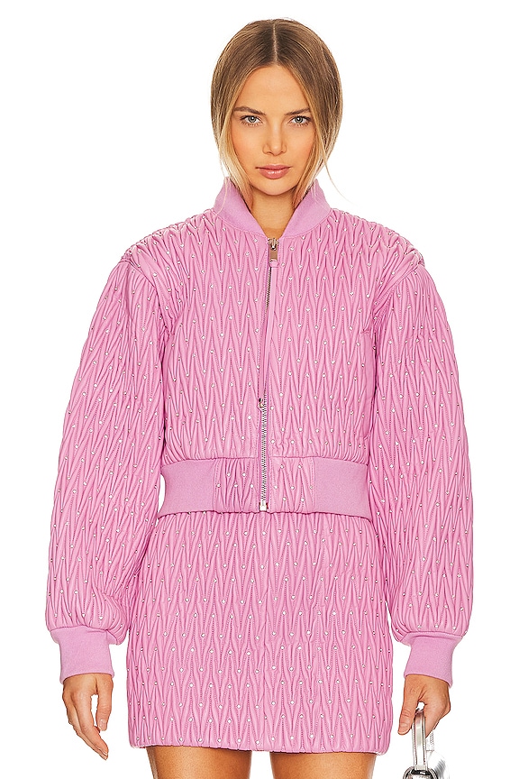 view 2 of 6 BLOUSON MORGANA in Begonia Pink