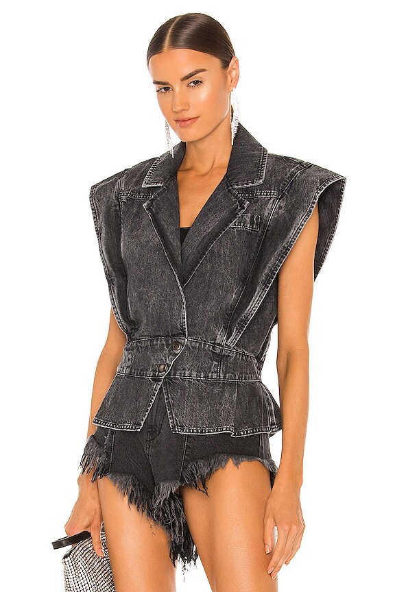 view 2 of 5 Jackie Vest in Hematite