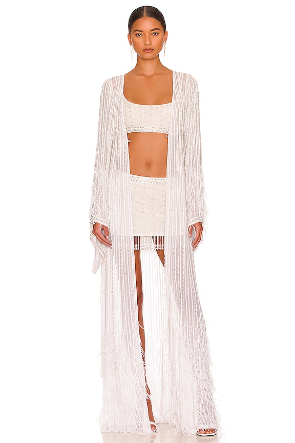 view 1 of 5 Nesreen Kimono in White