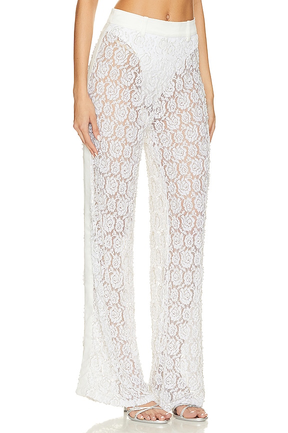 view 2 of 5 PANTALON LULU in White