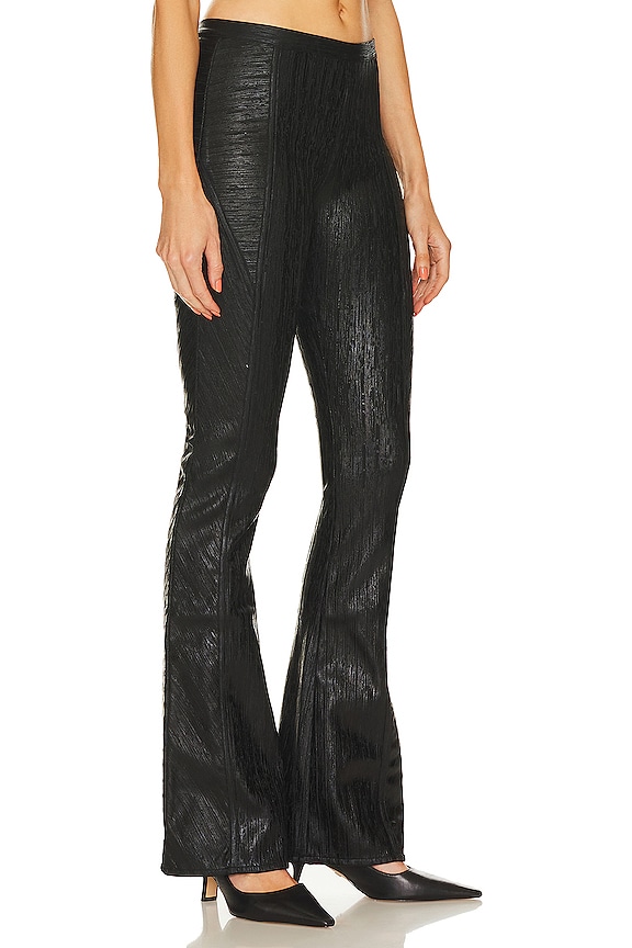 view 2 of 5 Lana Knit Pant in Coated Black