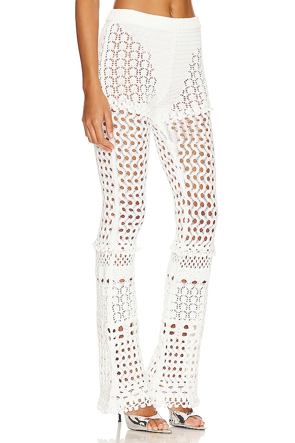 view 2 of 4 PANTALÓN KYLA in Iridescent White