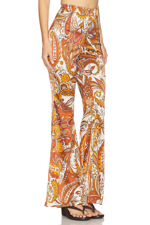 view 2 of 6 Harmoni Pant in Terracotta Paisley