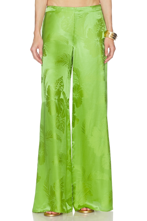 view 1 of 6 Antoinette Pant in Kiwi Tropical