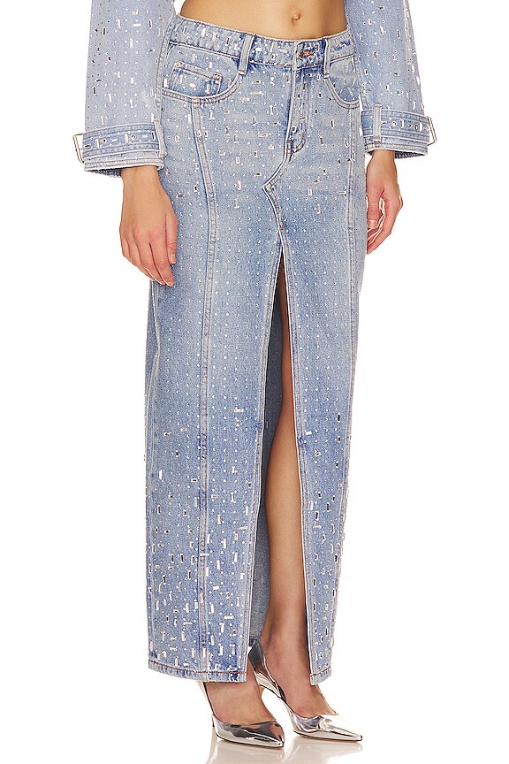 view 2 of 5 JUPE LONGUE PALERMO in Tresca