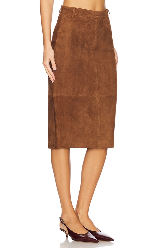 view 2 of 6 FALDA ANTE MARCELLA in Cinnamon