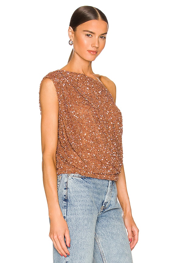 view 2 of 5 Myles Top in Bronze