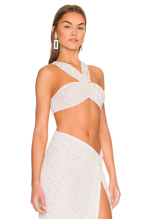 view 2 of 5 Lio Top in Iridescent White