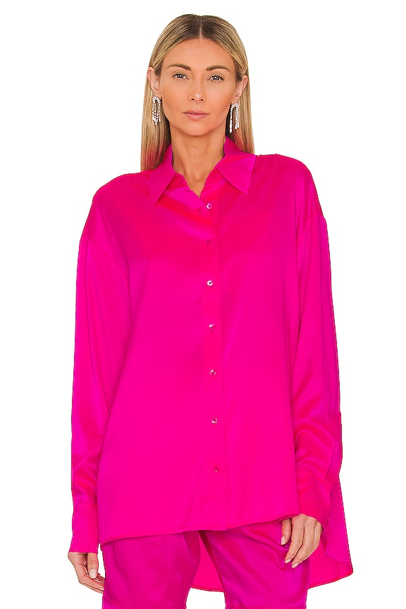 view 2 of 5 Bec Top in Neon Pink
