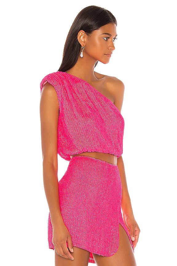 view 2 of 4 x REVOLVE Karen Blouse in Neon Pink