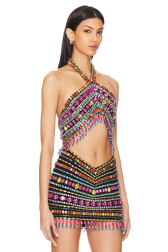 view 2 of 5 SAMBA 飾り付トップ in Multi/black