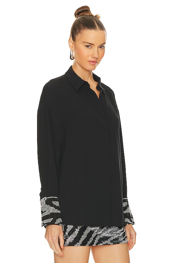 view 2 of 4 CAMISA ANDREA in Black & Silver